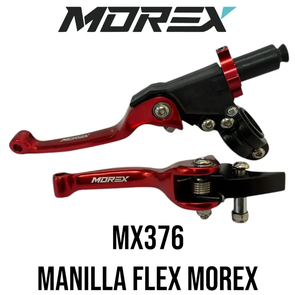 MANILLA NEGRA ROJO FLEX MOREX   