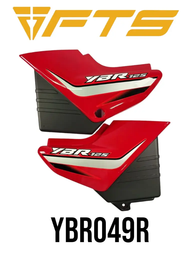 TAPA LATERAL  GEN P/ YBR125ED 2015 ROJO