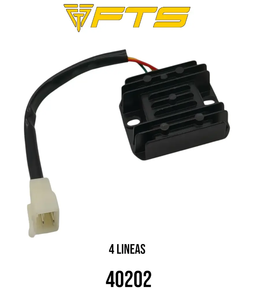 REGULADOR SCOOTER 4 LINEAS ZS150/ZS200/MOTOBICI