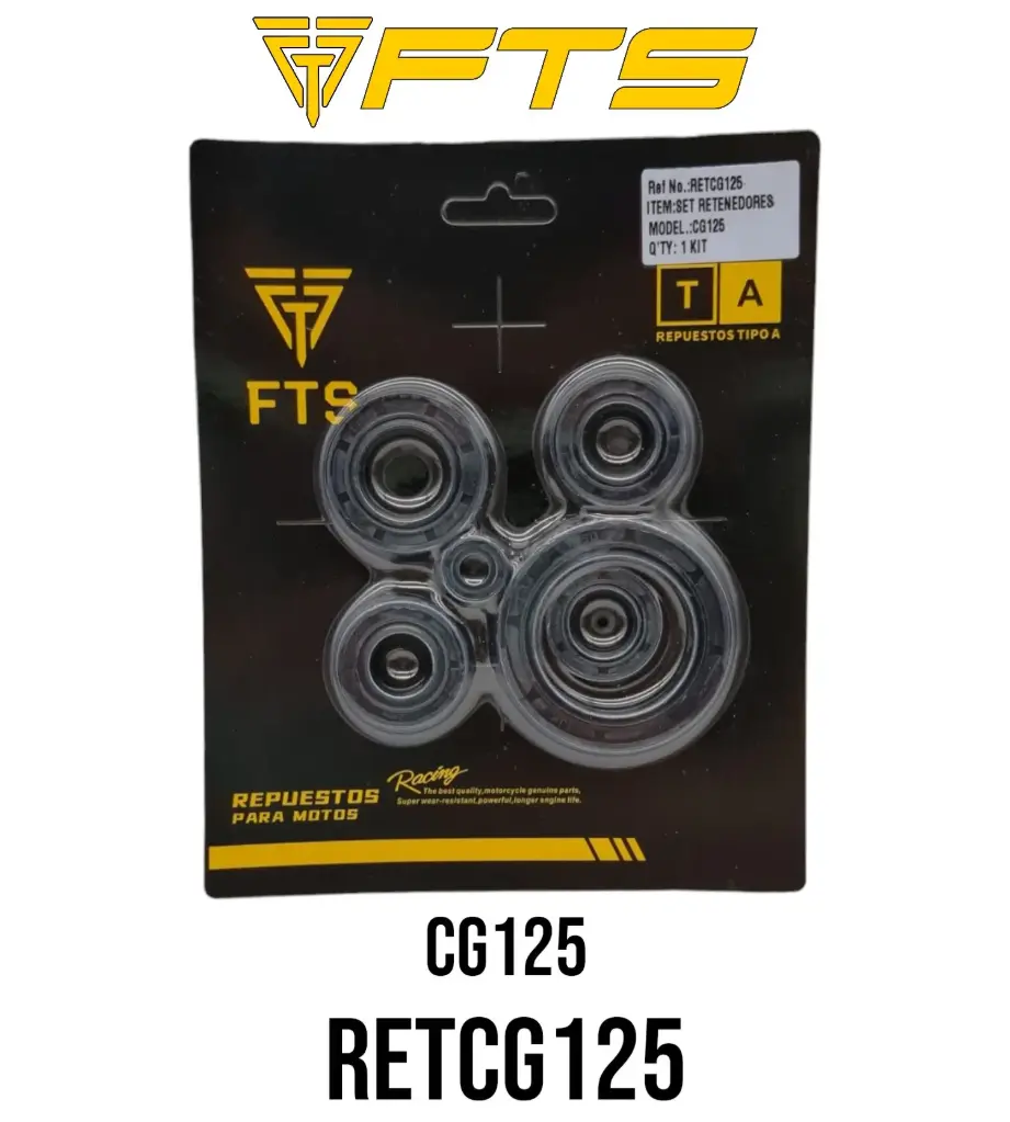 SET RETENEDORES  GEN P/  CG125