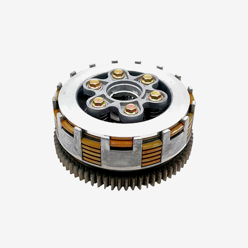 MANZANA CLUTCH COMPLETA 70T GEN P/ ZS150/200/NANO200/CG200 6 DISCOS