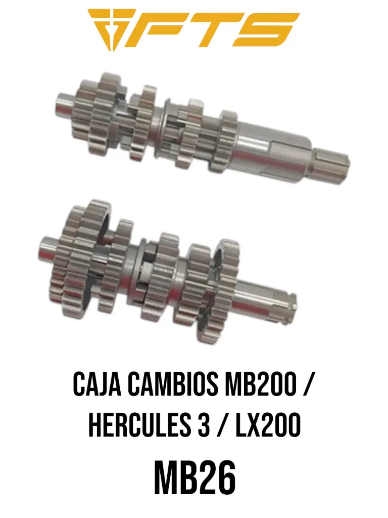 CAJA CAMBIOS GEN P/  MB200 / HERCULES 3 / LX200 (147MM SALIDA  182MM CLUCHT)