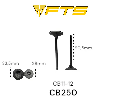 VALVULA ADM / ESC GEN P/  CB250 FORMULA SUPER SPORT
