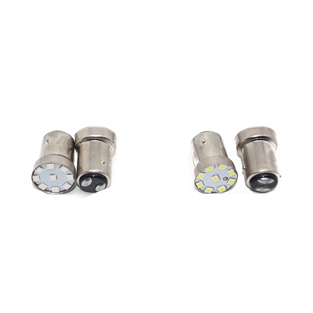 SET  2 BOMBILLOS  LED DIRECC 2 CONTAC 9LED VD RJ BL