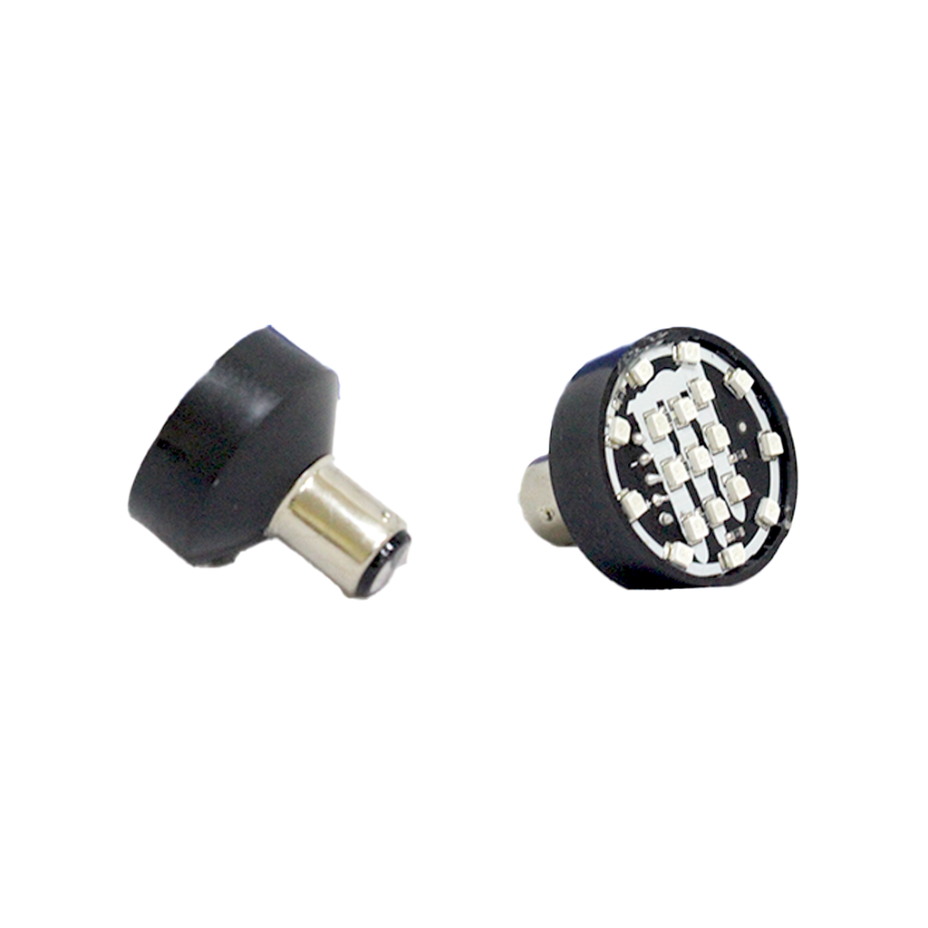 BOMBILLO LED STOP 2 CONTAC F1 18 LED ROJ