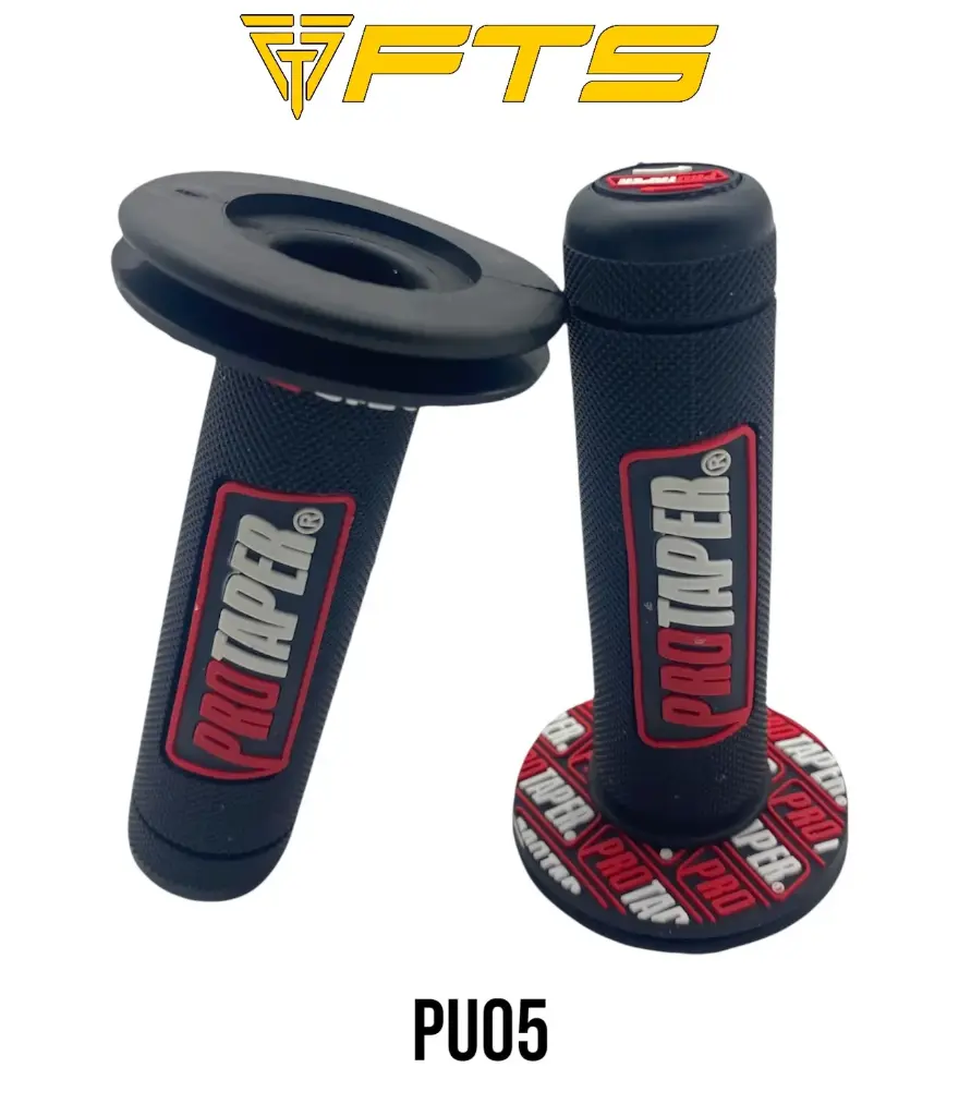 PUÑO MOTO HULE PRO NEGRO