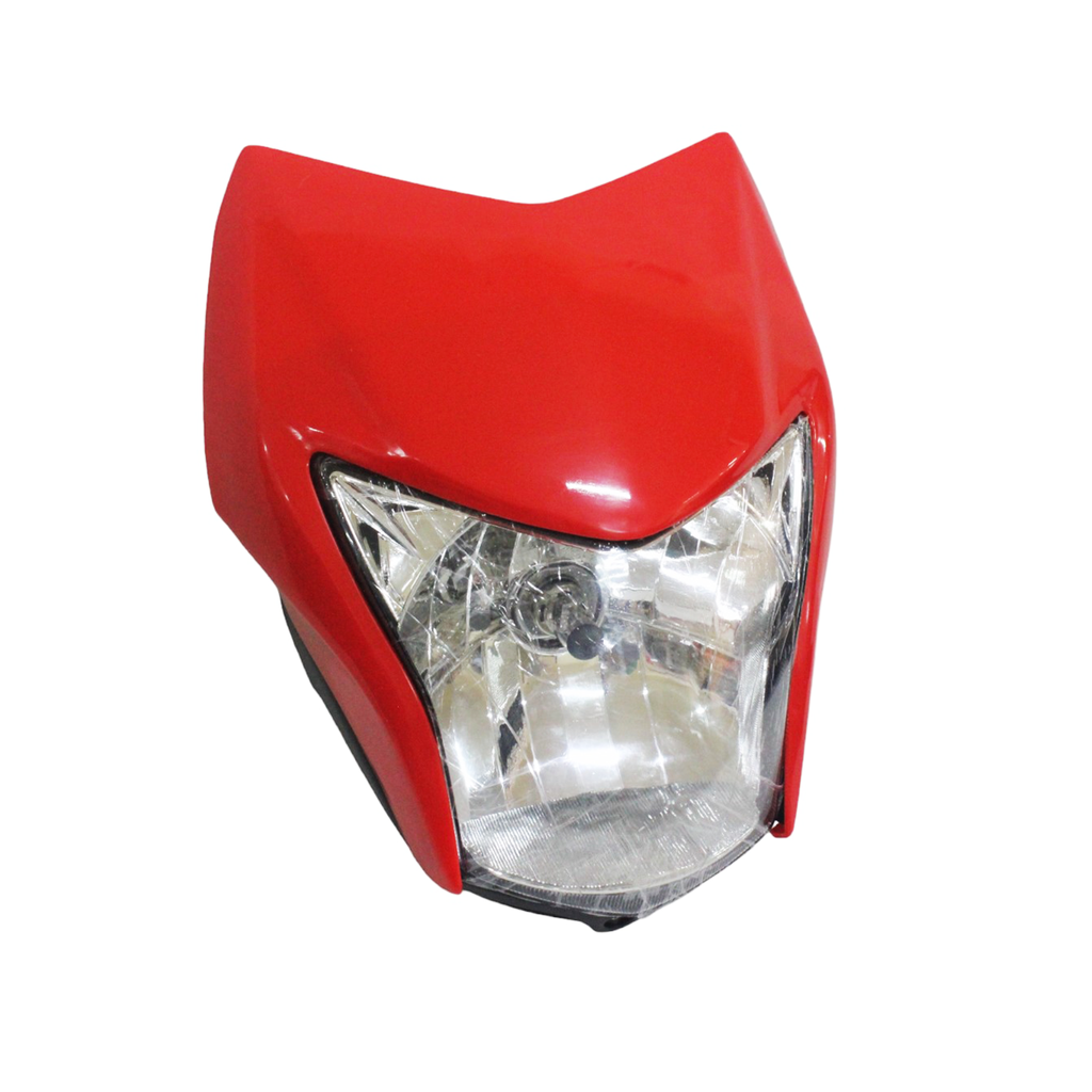 CARETA CON FOCO  GEN P/ XR150 2016 ROJA