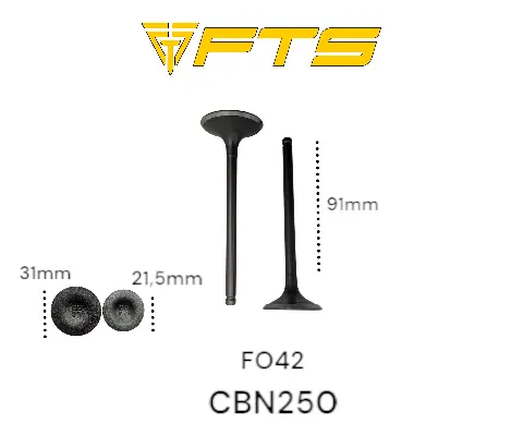 VALVULA SET ADM/ESCP GEN P/  CBN250