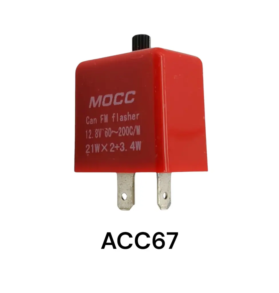 FLASHER 12V C/ REGULADOR ROJO