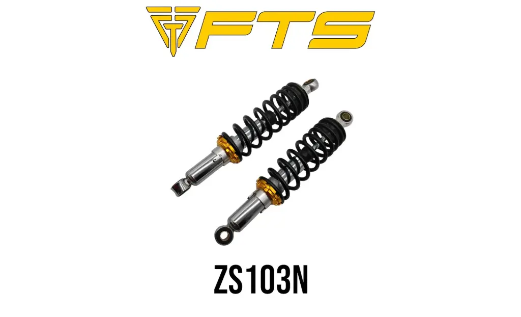 AMORTIGUADOR TRASERO GEN P/ ZS150 NEGRO
