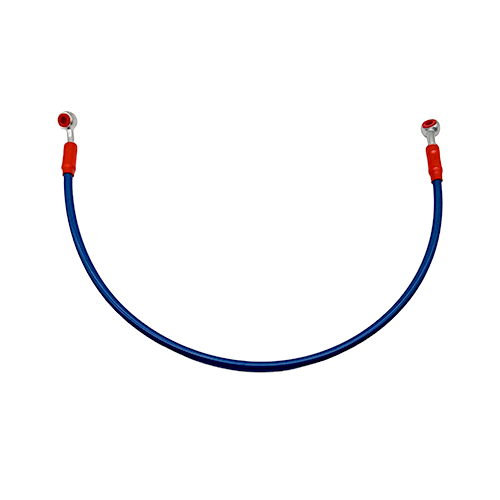 MANGUERA FRENO TRASERA UNIVERSAL 60CM AZUL