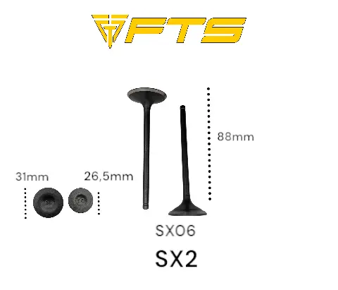 VALVULA ADM/ESC GEN P/ SX2/CR5