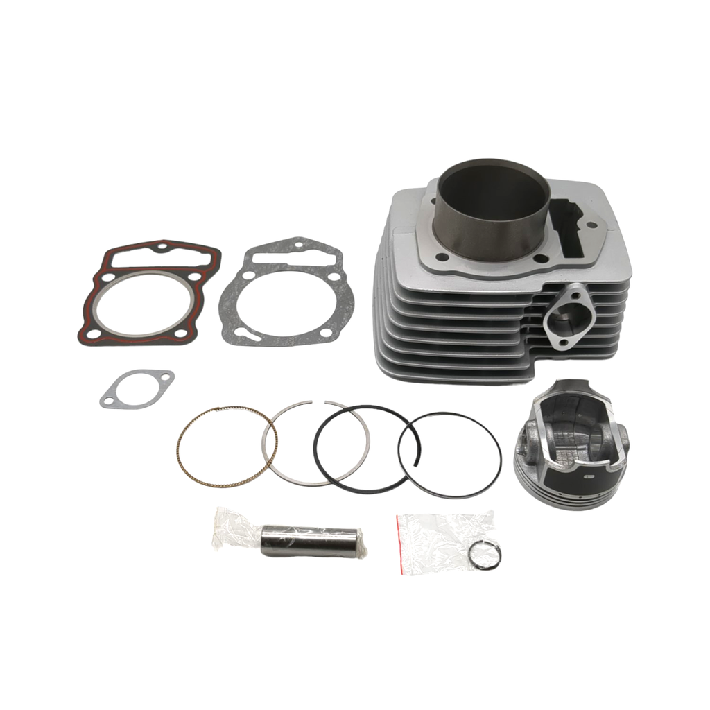KIT CILINDRO GEN P/ CB250/XRF250/NANO250R GRIS (PISTON 69 MM RASPIN 17 MM)