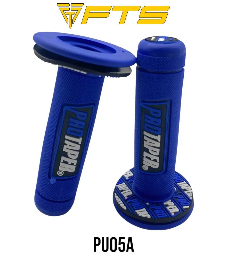PUÑO MOTO HULE PRO AZUL