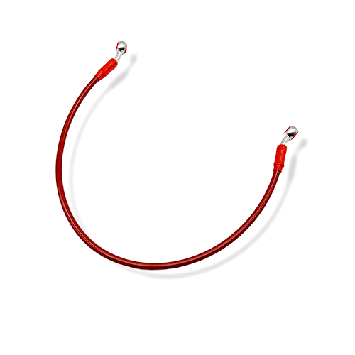 MANGUERA FRENO TRAS GEN P/ GY200 60CM ROJO MOREX
