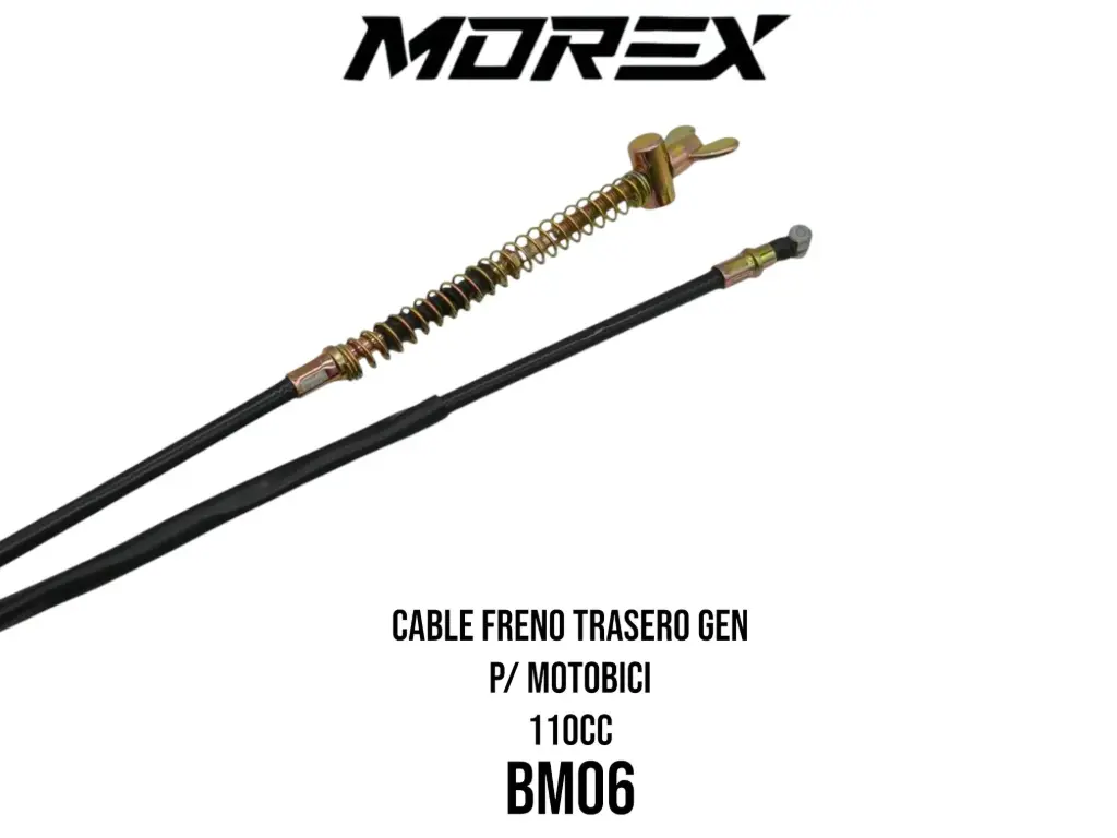 CABLE FRENO TRASERO GEN P/ MOTOBICI 110CC