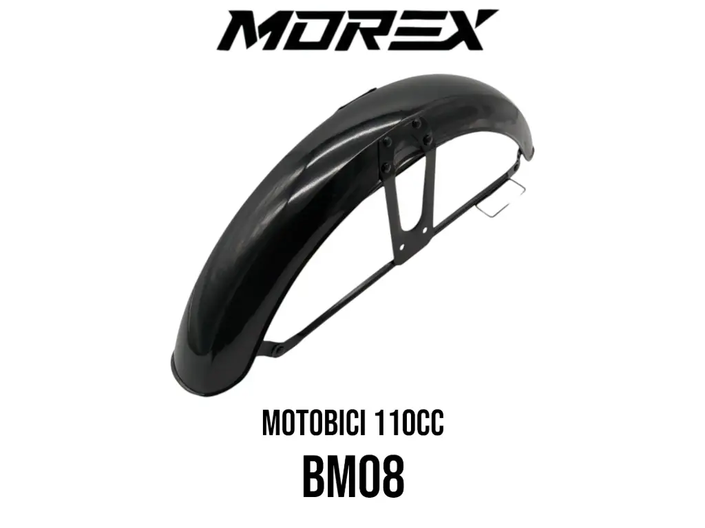 GUARDABARRO DELANT GEN P/ MOTOBICI 110CC NEGRO