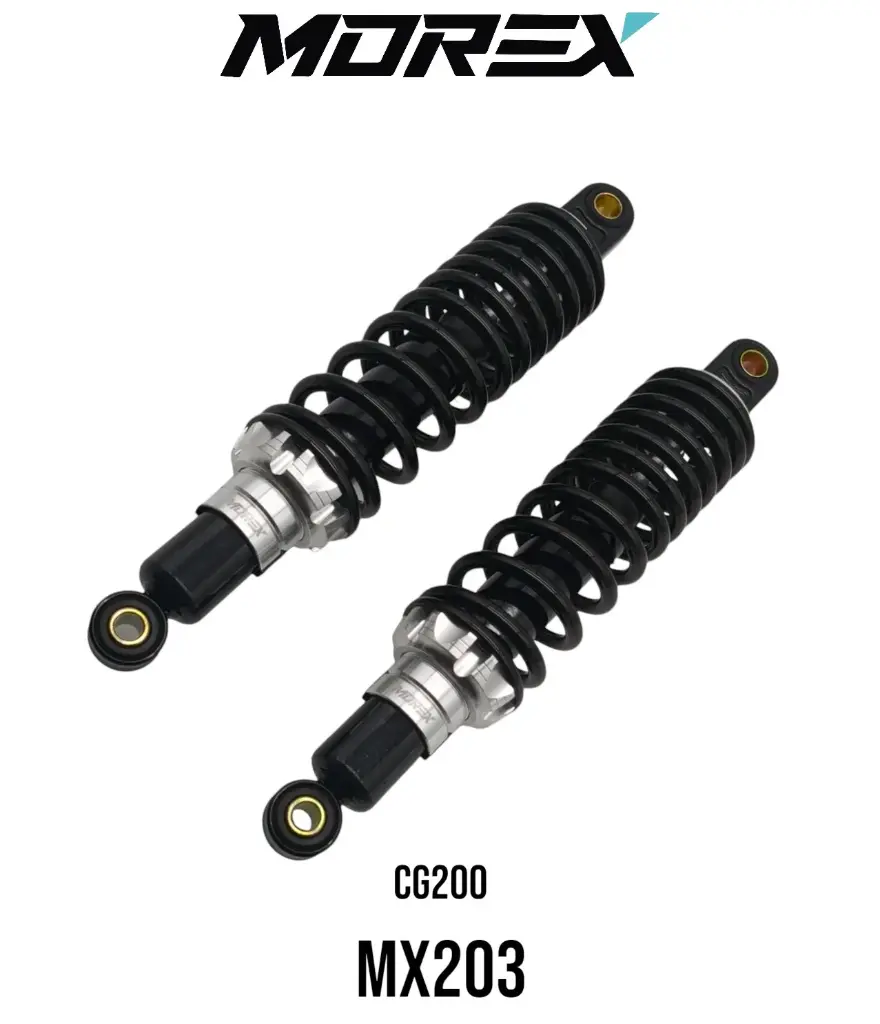 AMORTIGUADOR TRASERO LUJO CG200/ZS200/ZS150/NANO  (31CM)