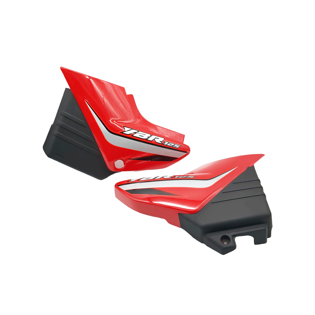 TAPA LATERAL YBR125ED ROJA