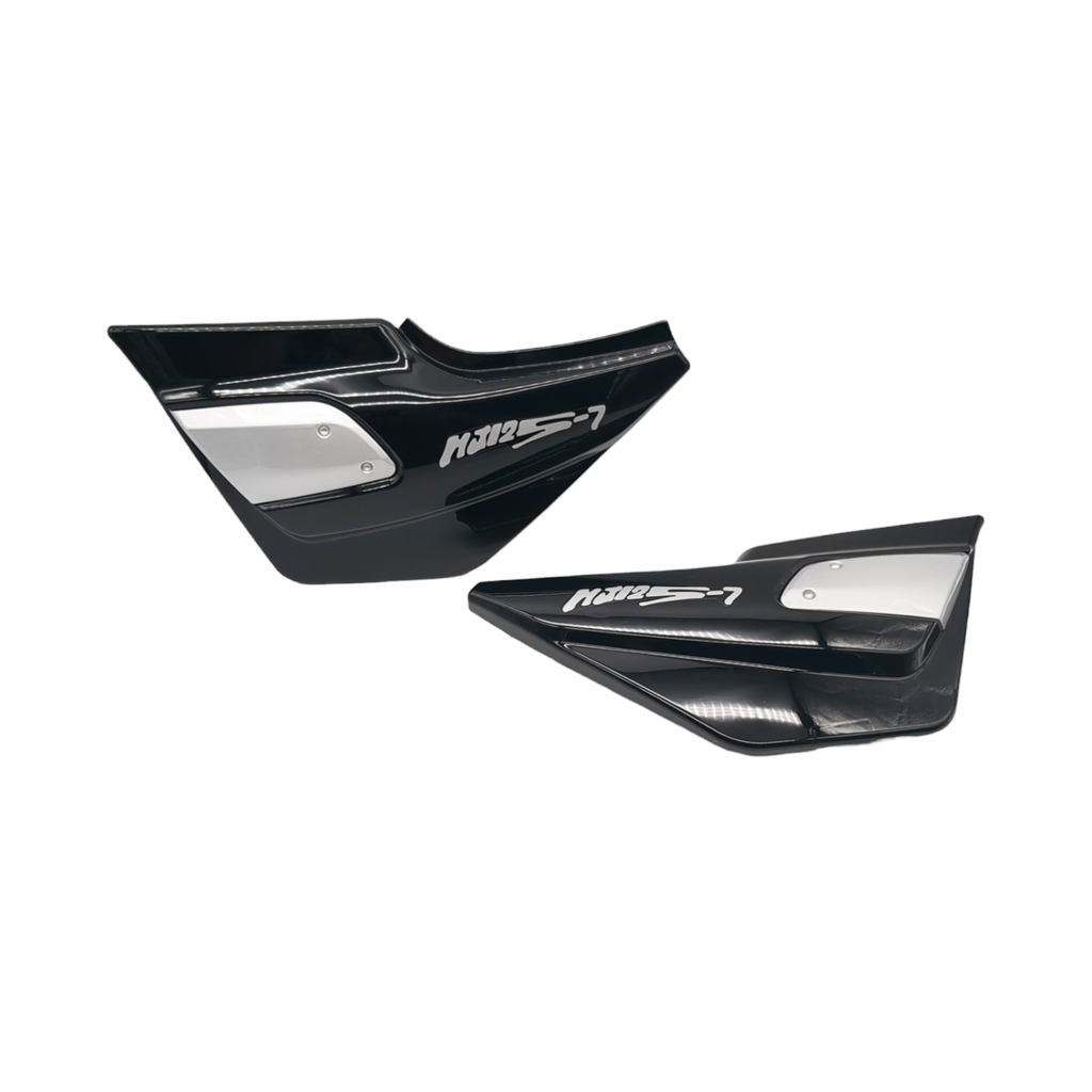 TAPA LATERAL GEN P/ HJ125-7 NEGRA