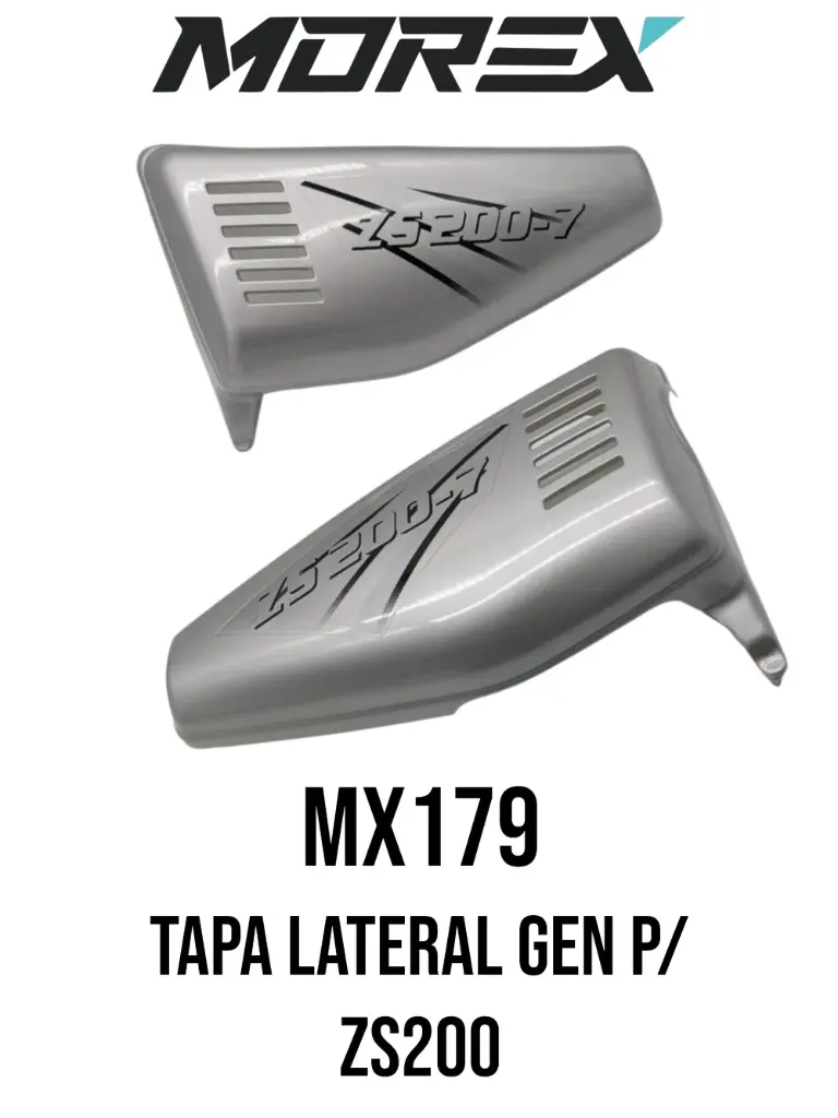 TAPA LATERAL GEN P/ ZS200 GRIS