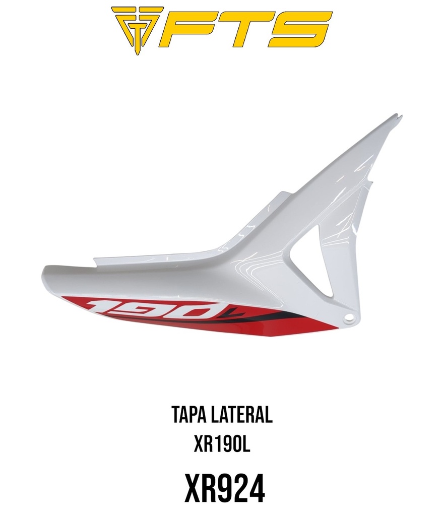 TAPA LATERAL XR190L BLANCO