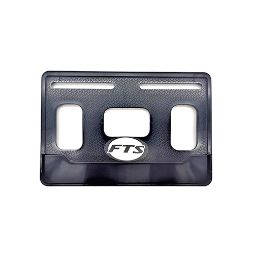 PORTA PLACA UNIV NEGRO