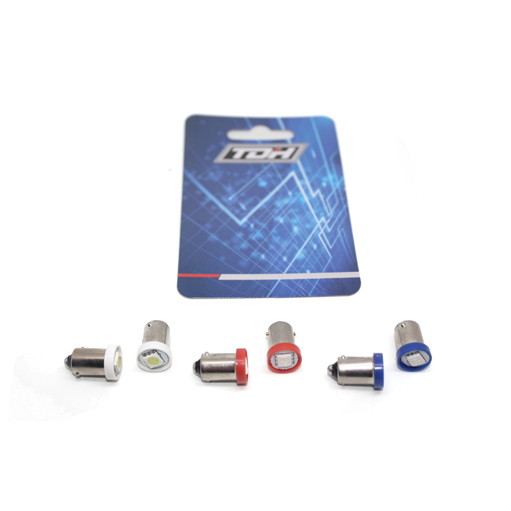 SET 2 BOMBILLO LED BASE METAL PEQ 1 LED AMA AZ