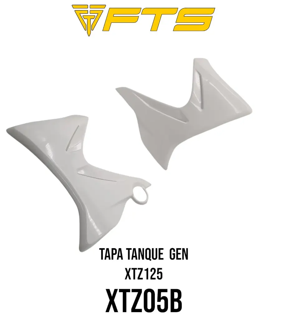 TAPA TANQUE  GEN P/ XTZ BLANCA