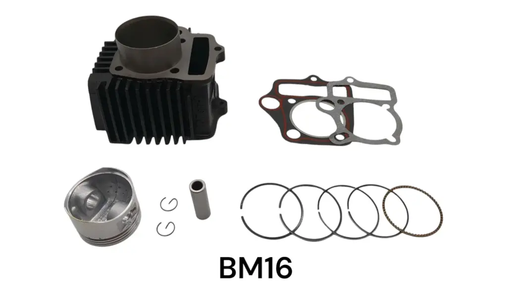 KIT CILINDRO GEN P/ MOTOBICI 110CC (PISTON 52.2 RASPIN 13MM)