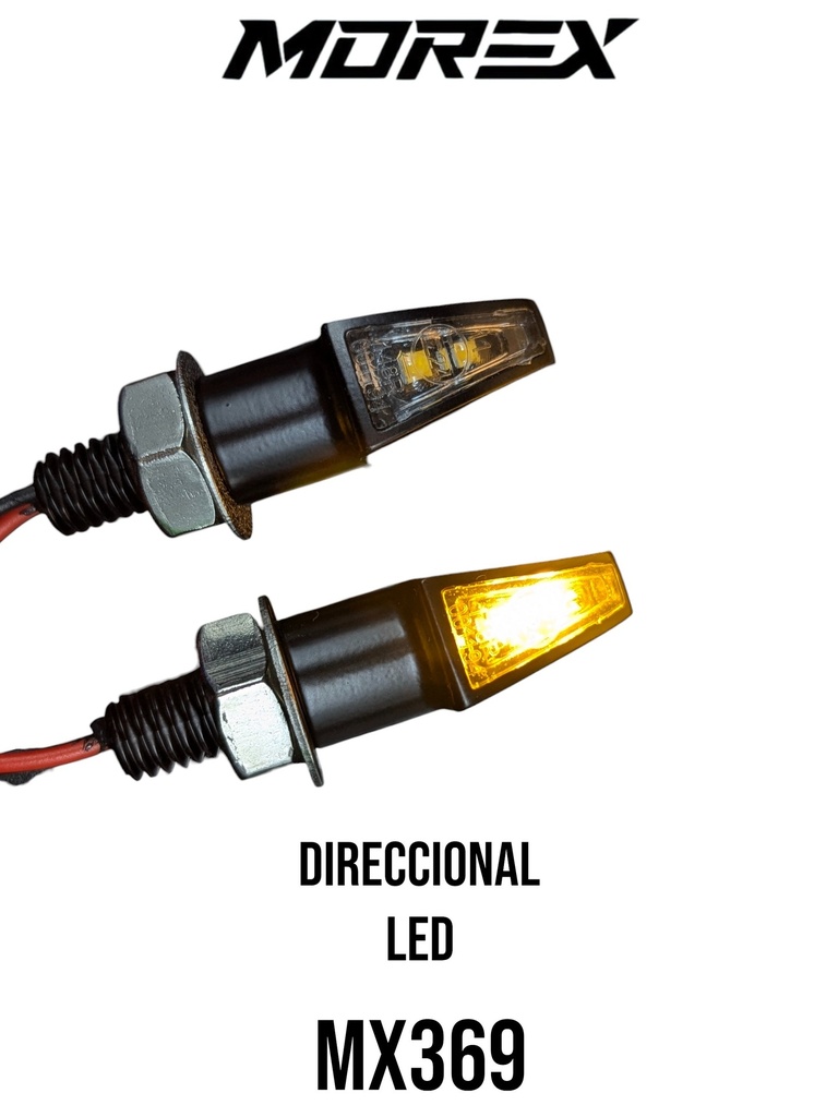 DIRECCIONAL LED FLECHA MINI METALICO