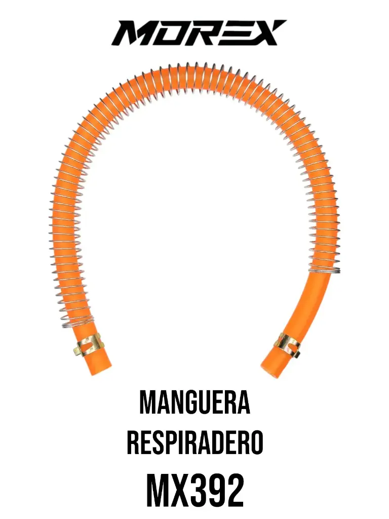 MANGUERA RESPIRADERO/GASOLINA/FRENO NARANJA UNIV 11x40mm