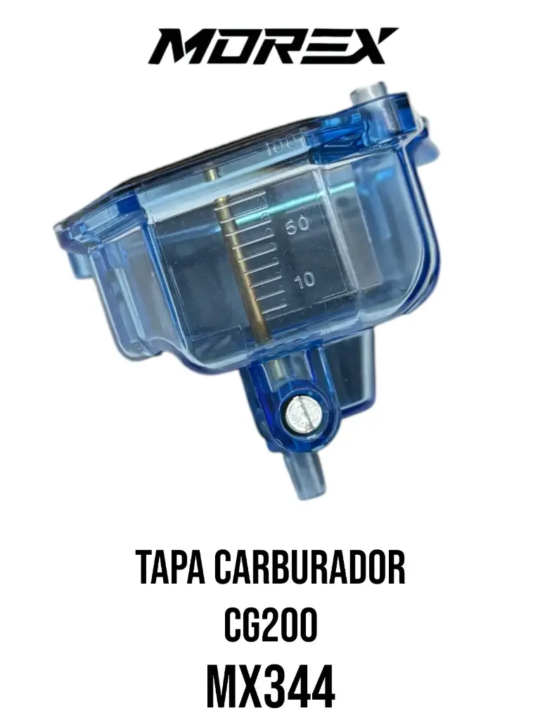 TAPA CARBURADOR CG200/ZS200/NANO AZUL MOREX 