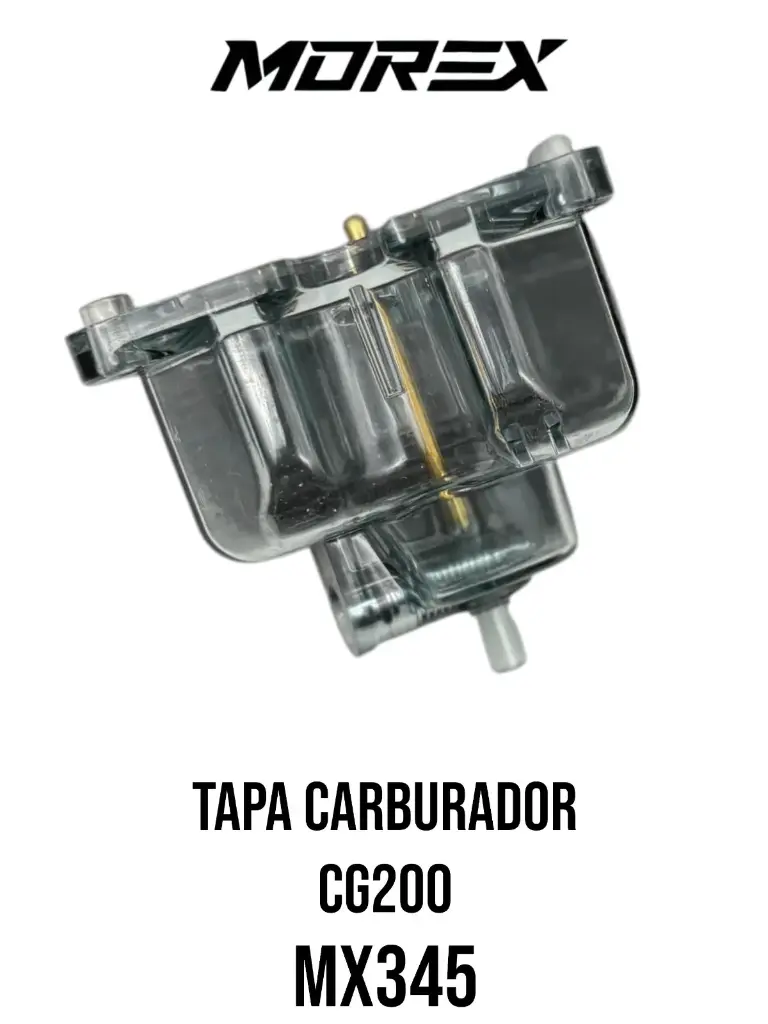 TAPA CARBURADOR CG200/ZS200/NANO SMOKE MOREX 