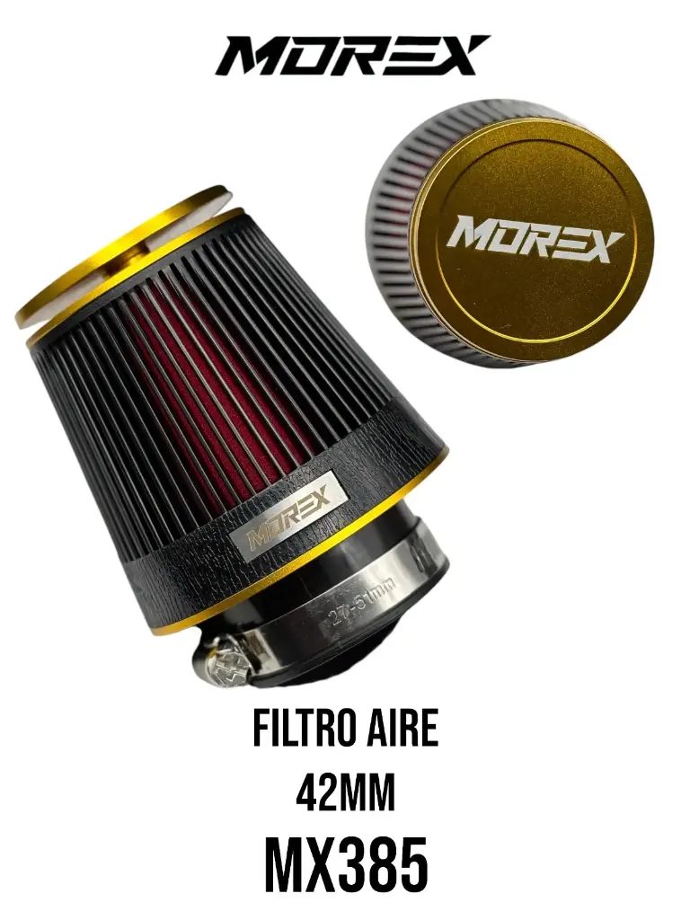FILTRO AIRE 38MM RACING MOREX 