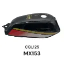 TANQUE GASOLINA GEN P/ CGL125 NEGRO