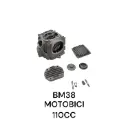 CABEZOTE COMPLETO GEN P/ MOTOBICI 110CC
