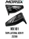 TAPA LATERAL GEN P/ ZS200 NEGRO