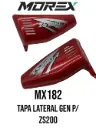 TAPA LATERAL GEN P/ ZS200 ROJA