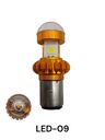 BOMBILLO LED BA20D LUPA